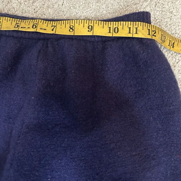 Vintage France Andrevie Purple Wool Joggers Pants Avant Garde Designer Small - Picture 6 of 8